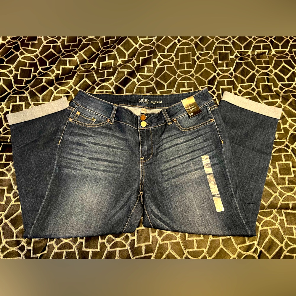 NWT!!! New York & Company - Boyfriend Crop Jeans